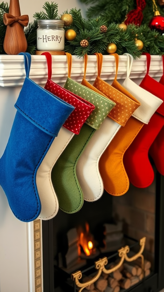 Handmade Felt Stockings
