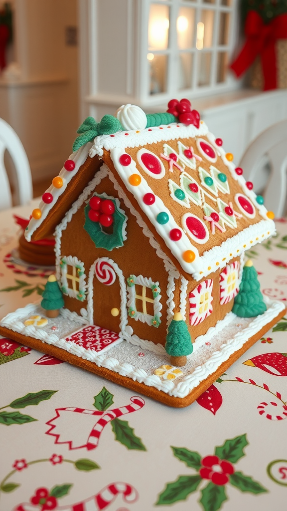Gingerbread House Centerpiece