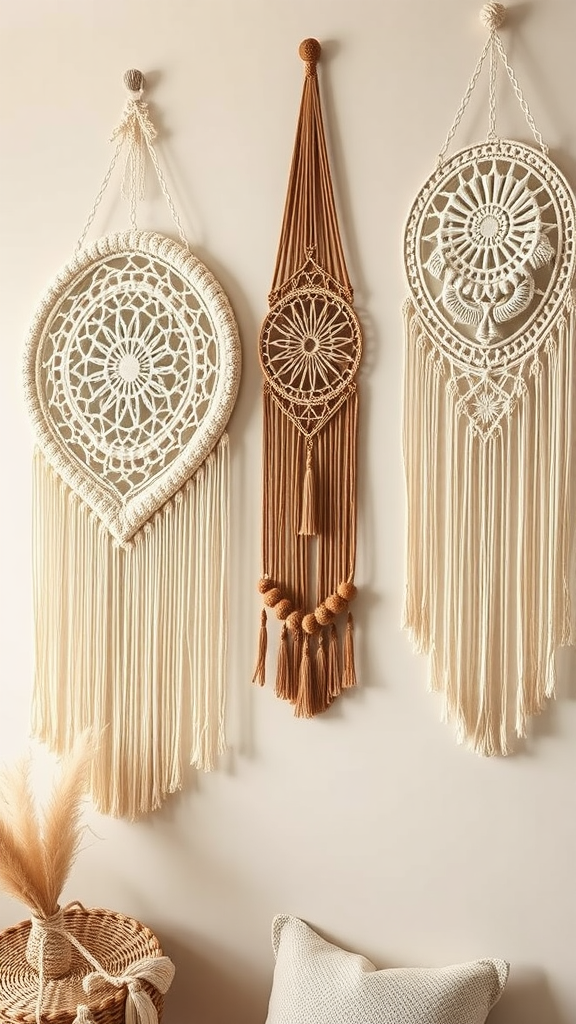 DIY Macrame Wall Hangings for Texture