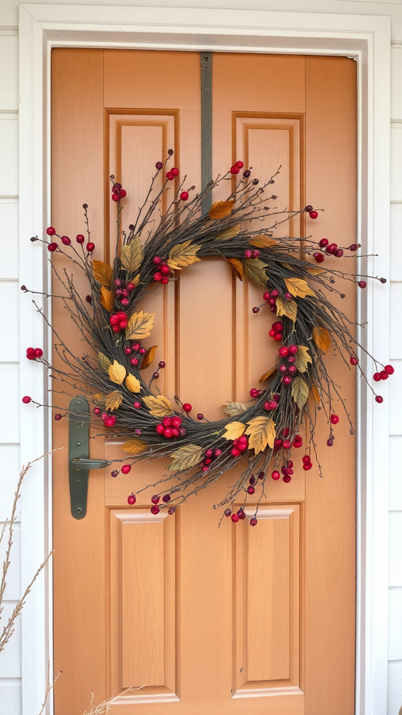 Seasonal Wreaths Using Foraged Materials