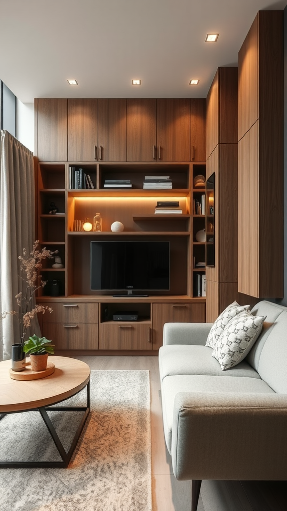 Sleek Storage Solutions for Small Spaces