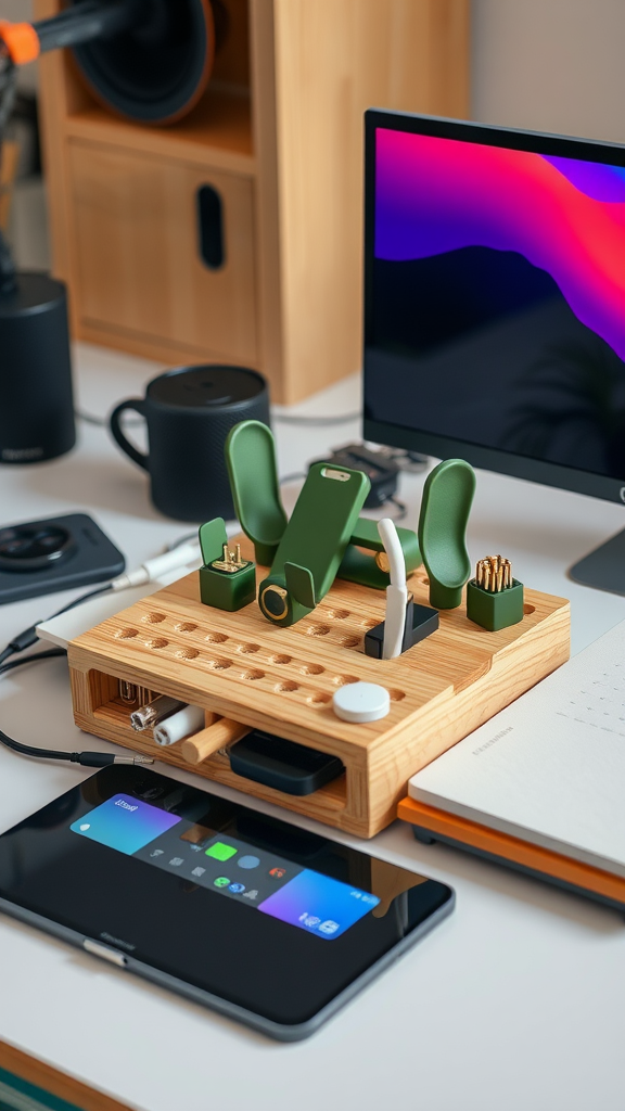DIY Tech Organizer