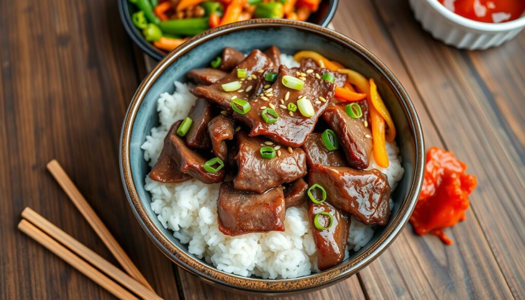korean beef bowls