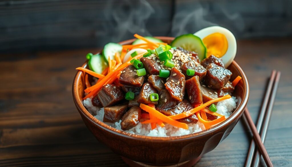 korean beef bowls