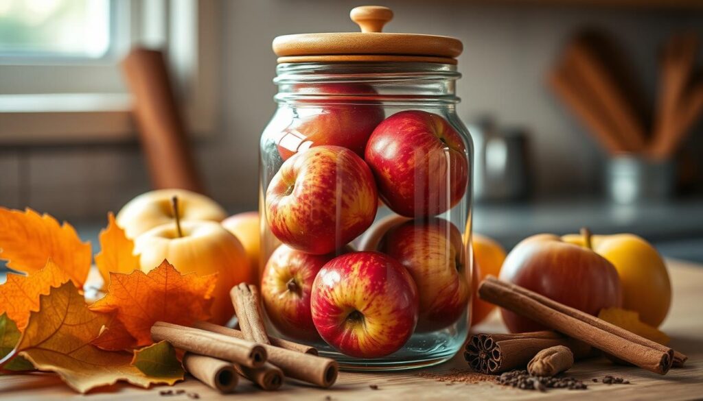 leftover apple storage
