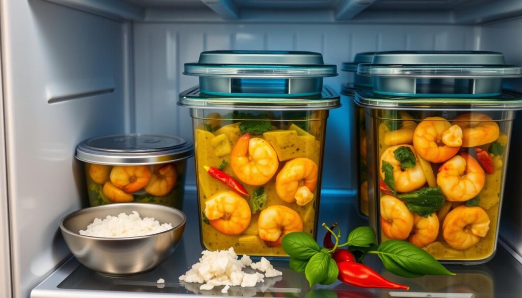 leftover curry storage