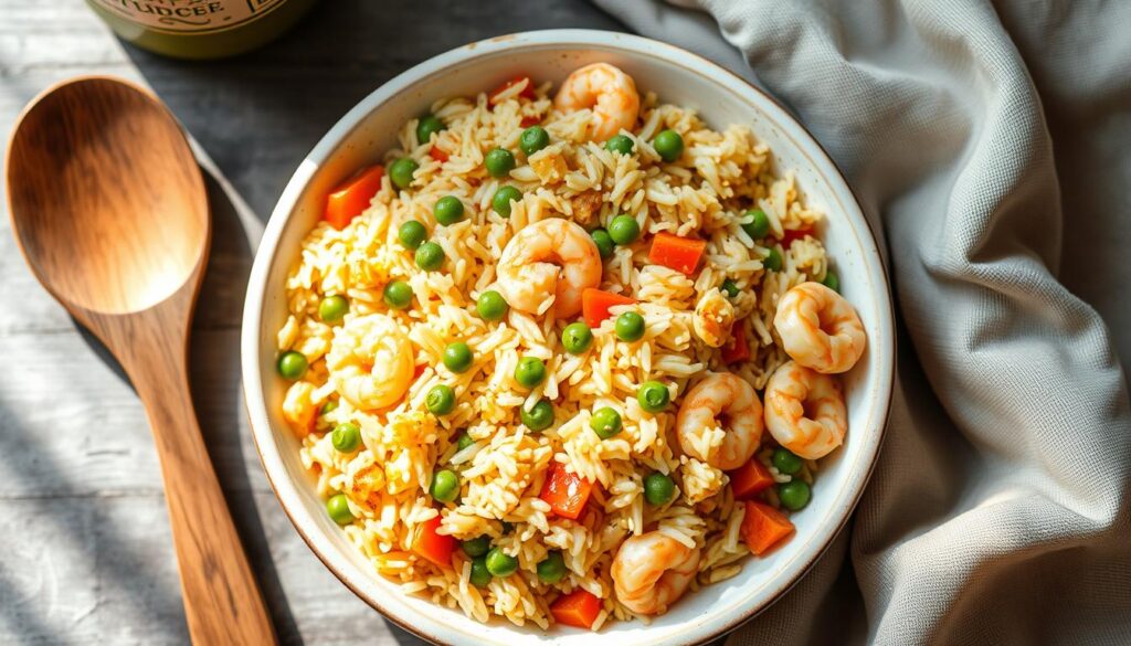 leftover fried rice