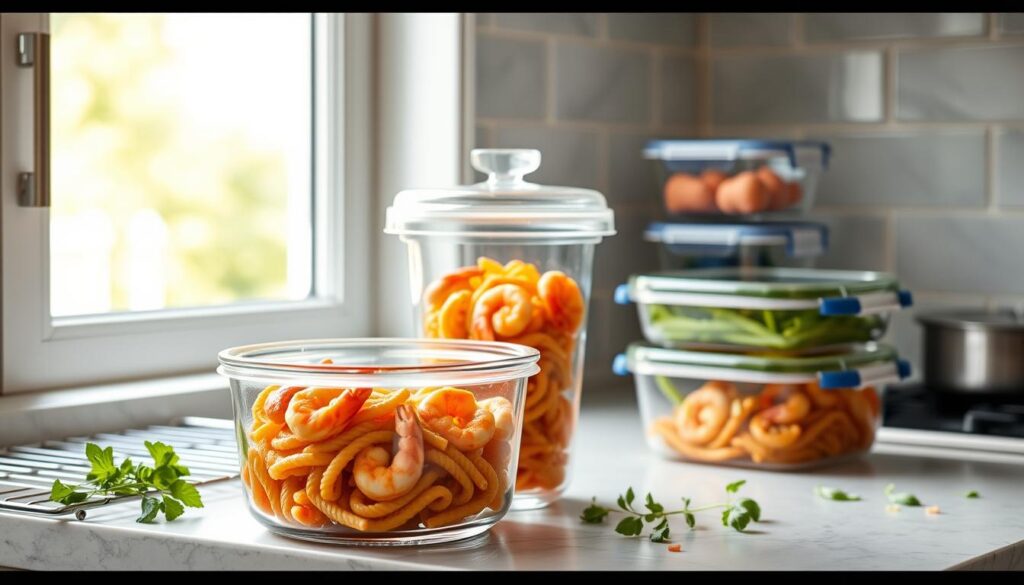 leftover pasta storage