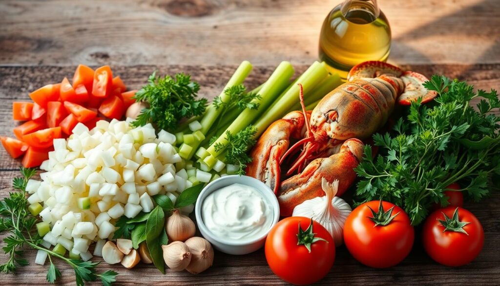 lobster bisque ingredients