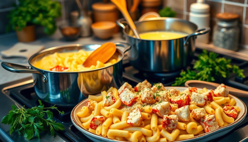 lobster mac and cheese cooking directions