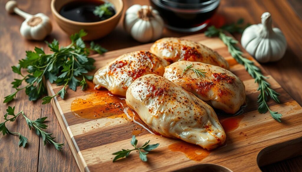 marinating chicken