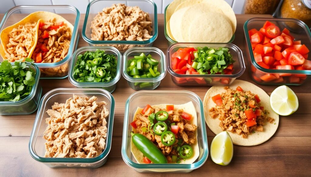 meal prep tacos