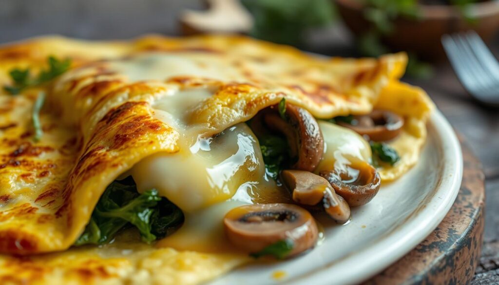 melting cheese