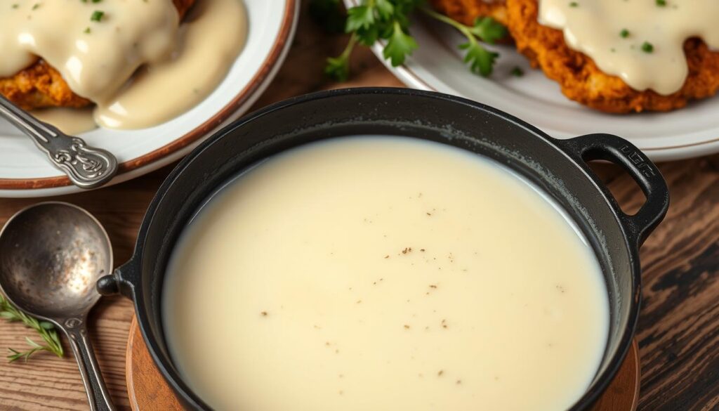 milk gravy