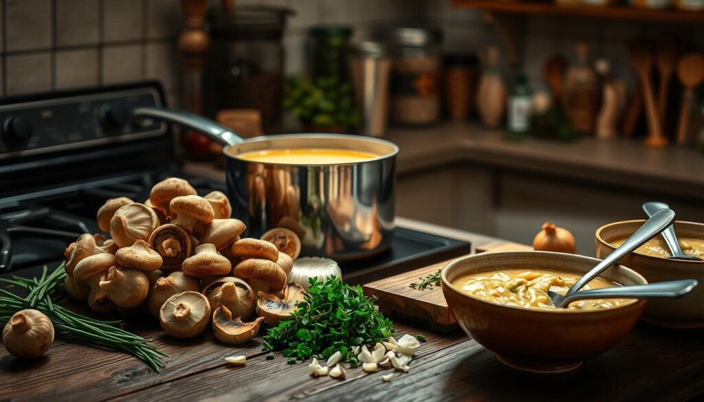 mushroom soup instructions