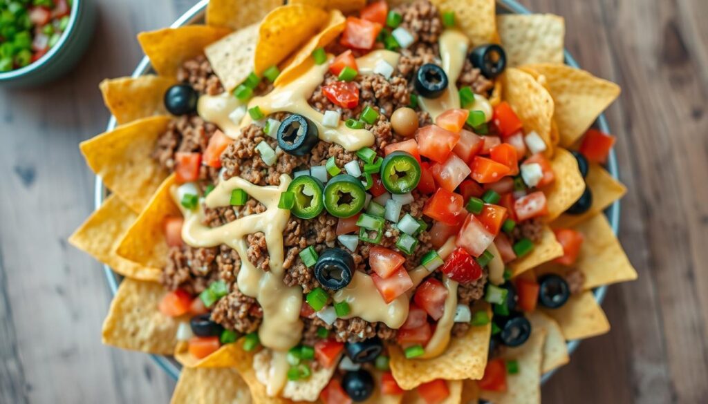 nacho layering techniques