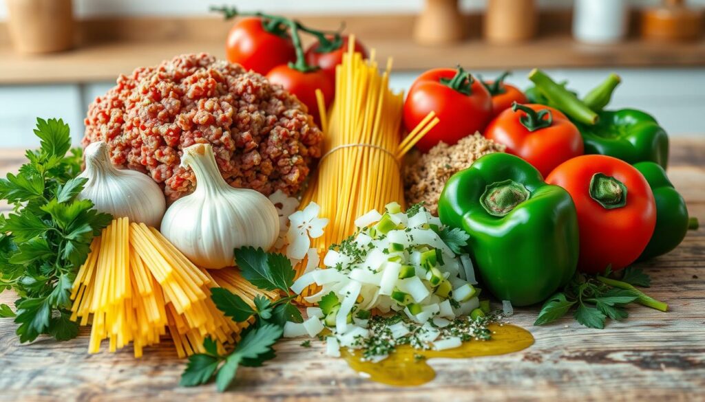pasta ingredients