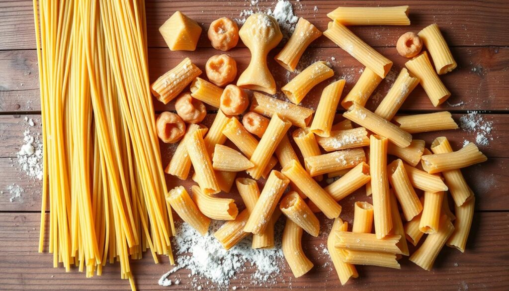 pasta shapes