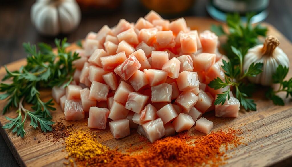 pork cubes