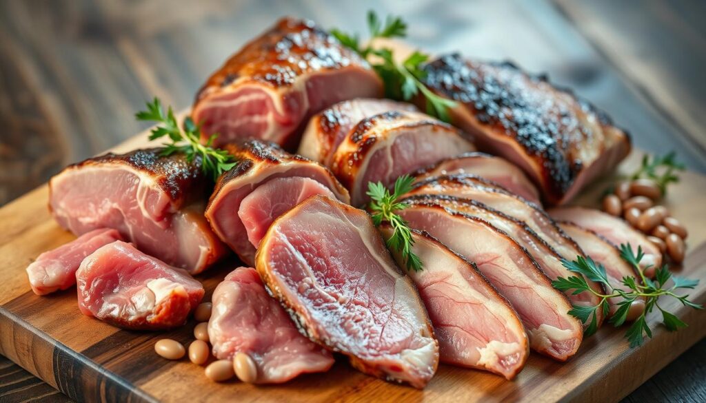 pork cuts for beans