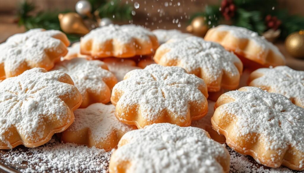 powdered sugar coating