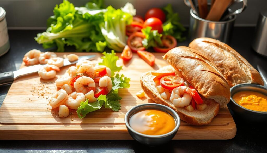 quick po' boy preparation