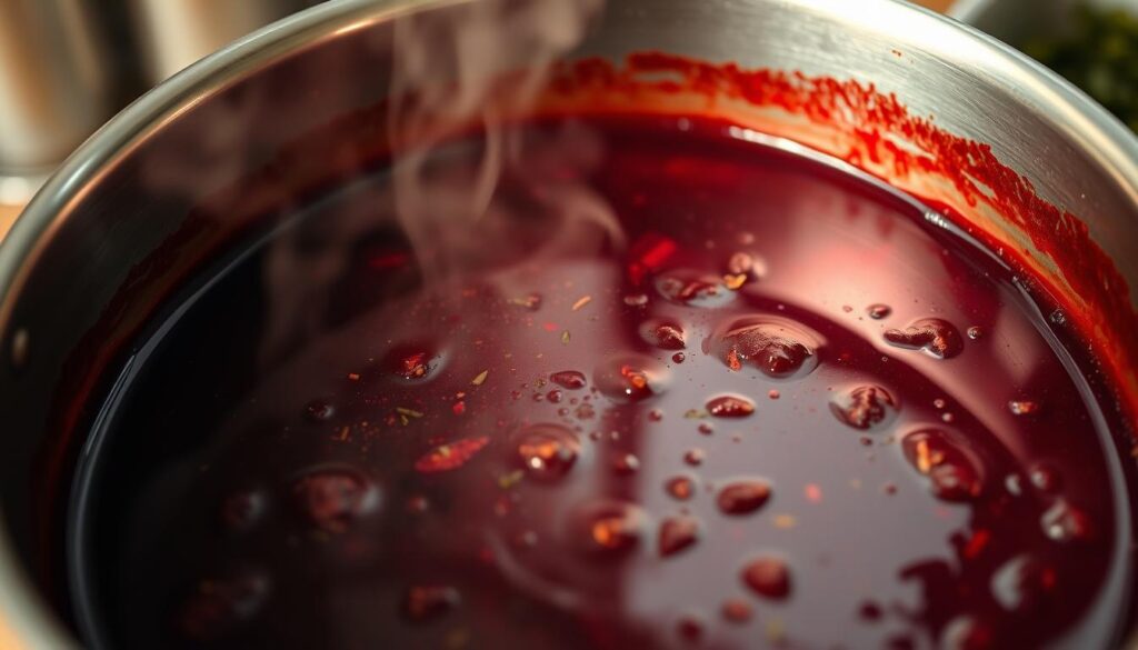 red wine reduction