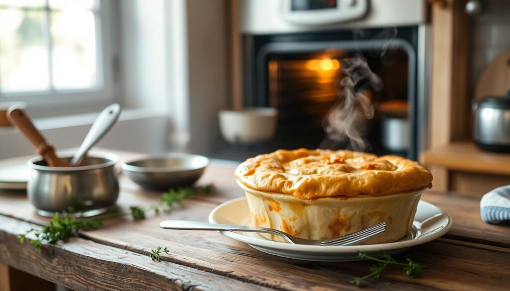 reheating turkey pot pie