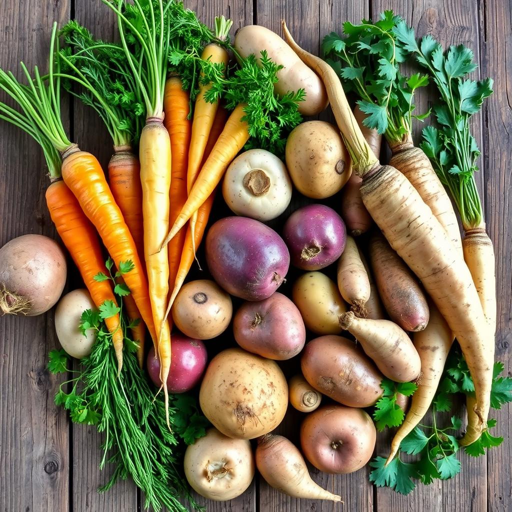 root vegetables