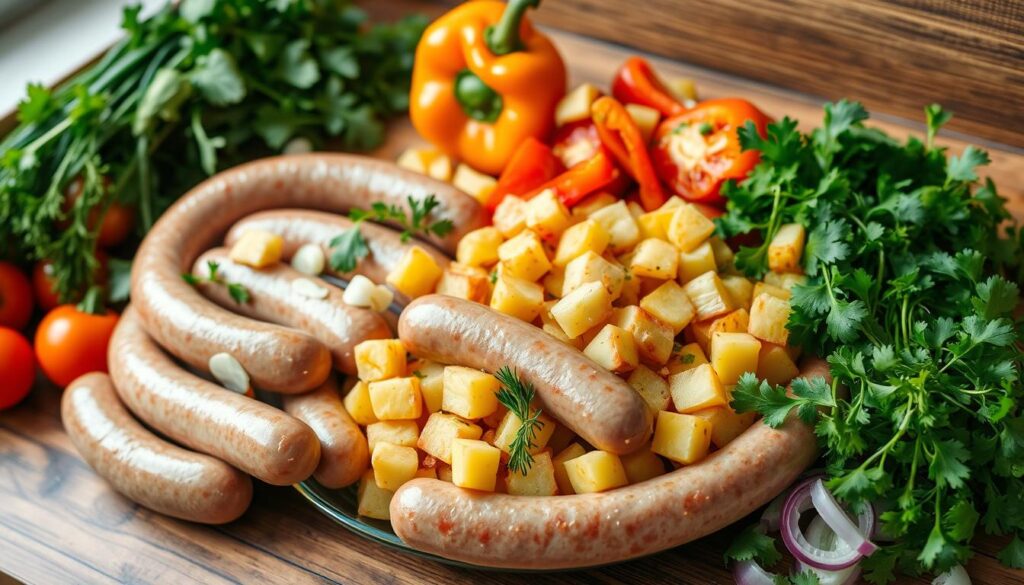 sausage and potato skillet ingredients