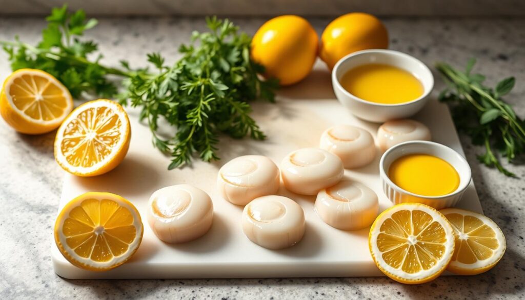 scallop preparation