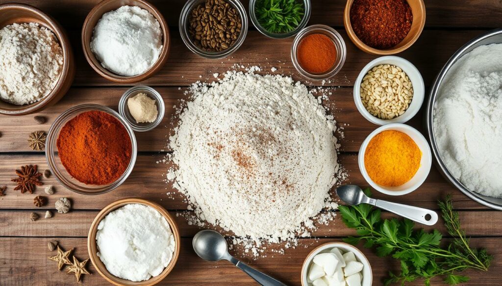 seasoned flour seasoned flour