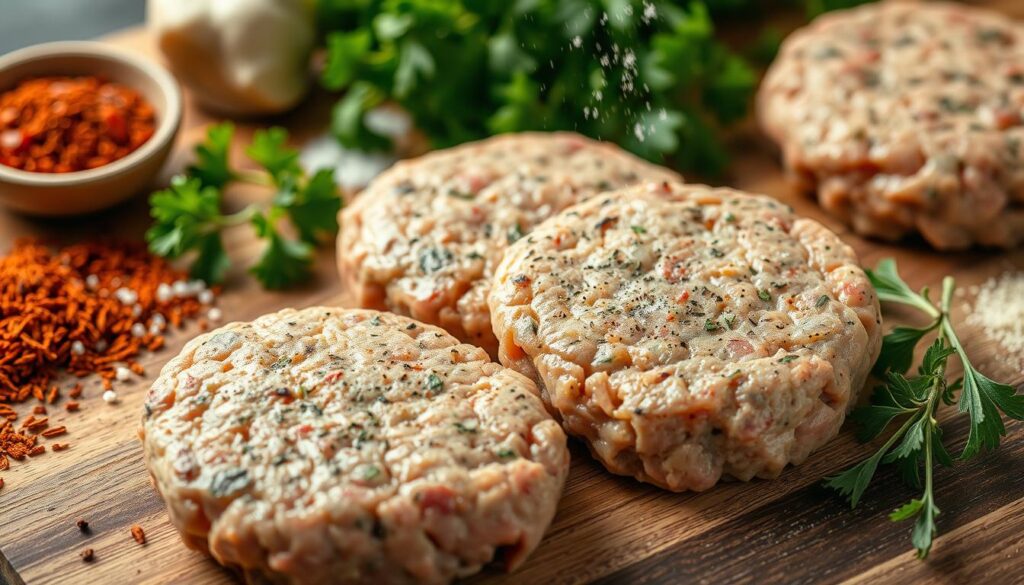 seasoning turkey burgers