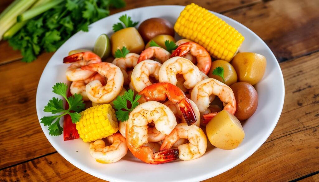 shrimp boil leftovers