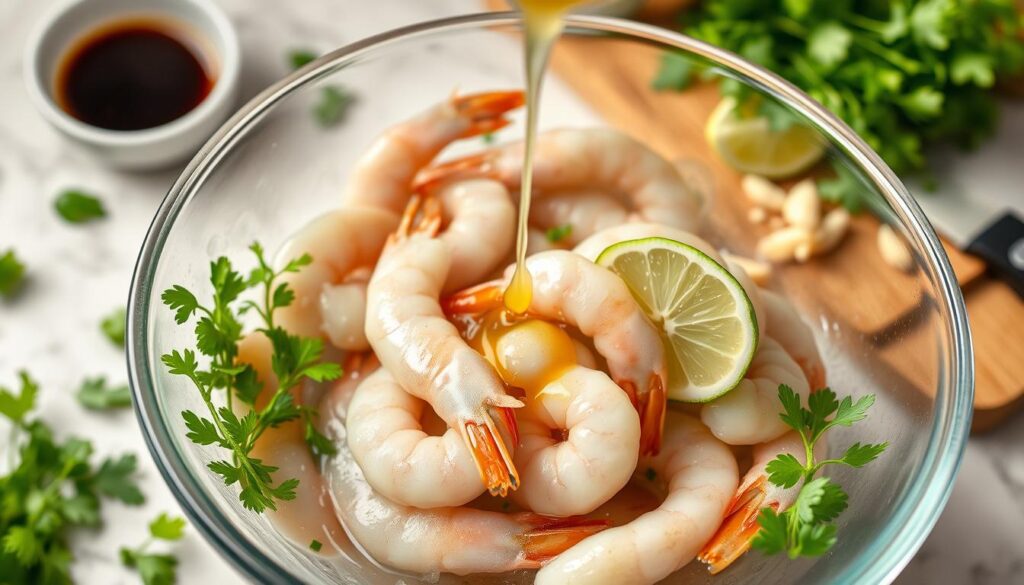 shrimp preparation