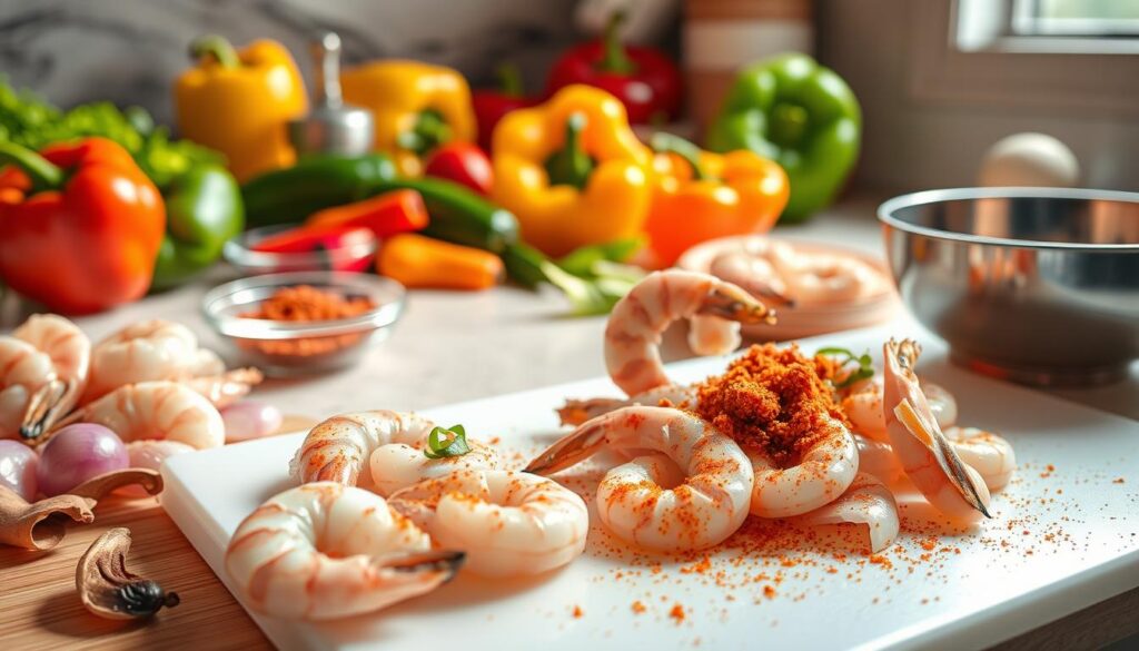 shrimp preparation