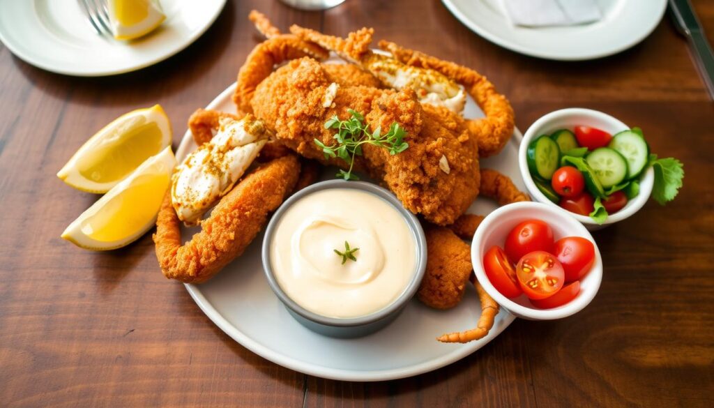 soft shell crab sides