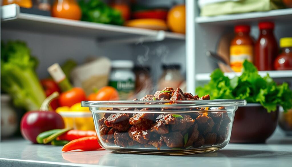 storing beef leftovers