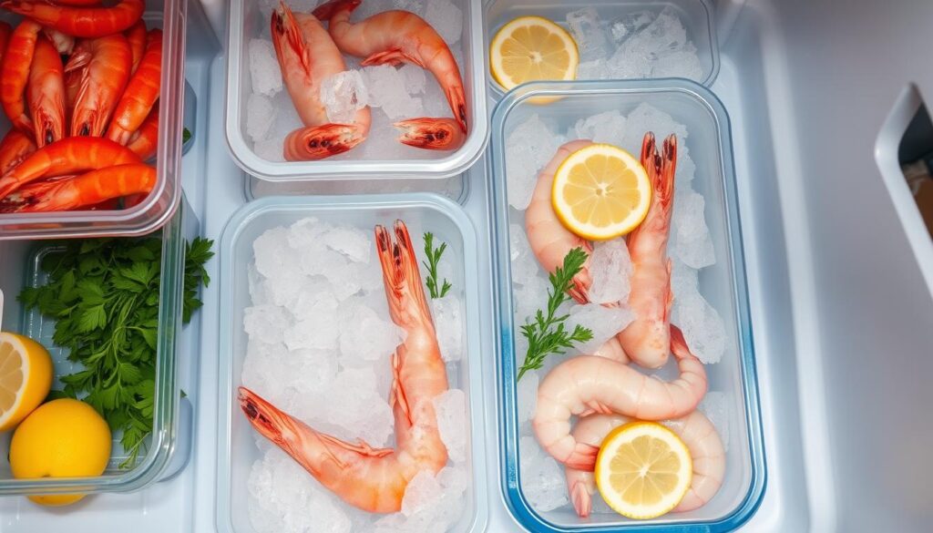 storing seafood