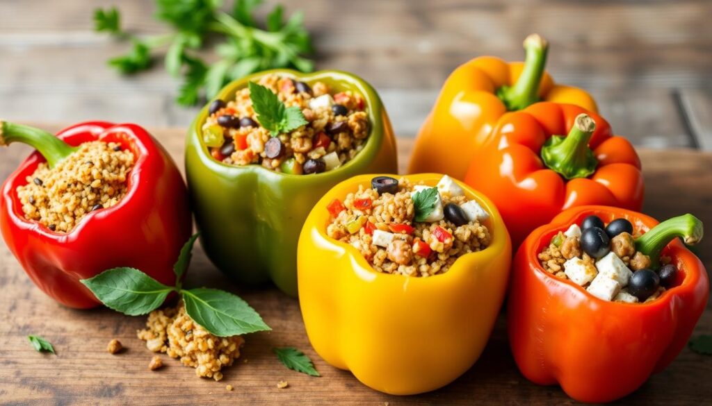 stuffed pepper variations