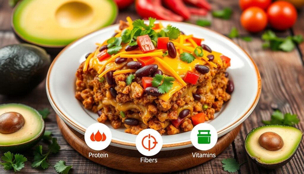 taco casserole nutrition