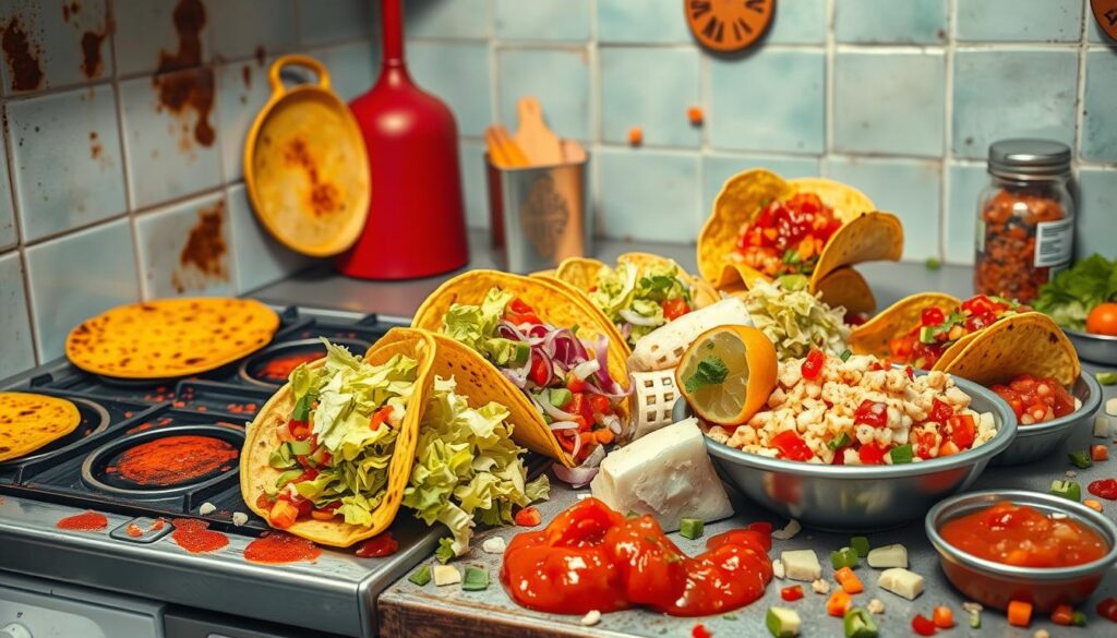 taco-making errors