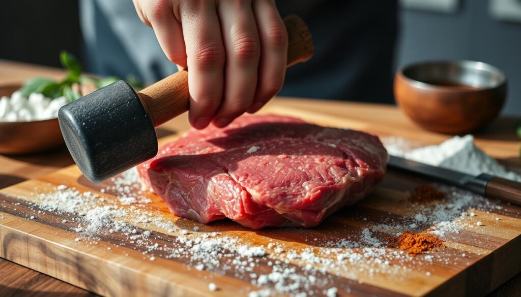 tenderizing beef