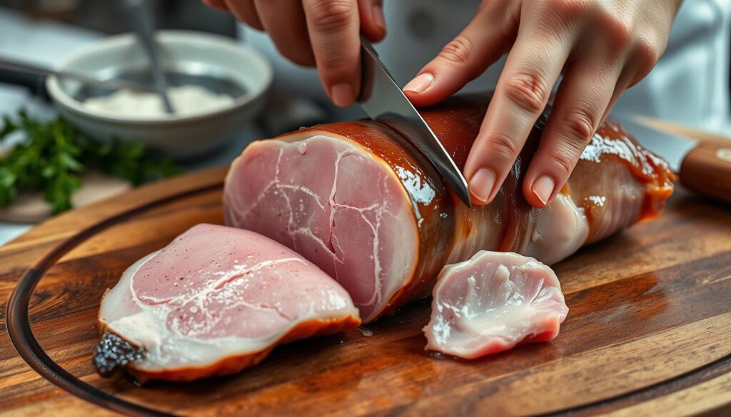 trimming duck fat