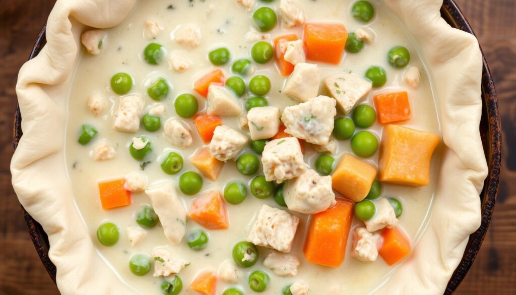 tuna pot pie filling