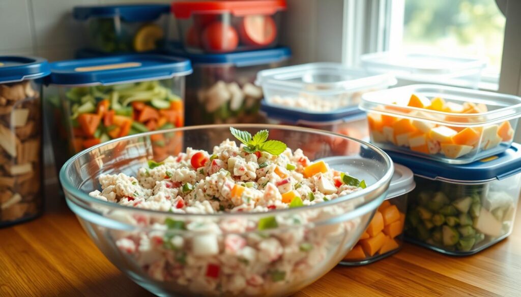 tuna salad storage