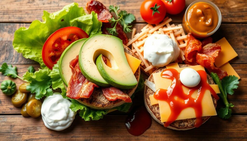turkey burger toppings