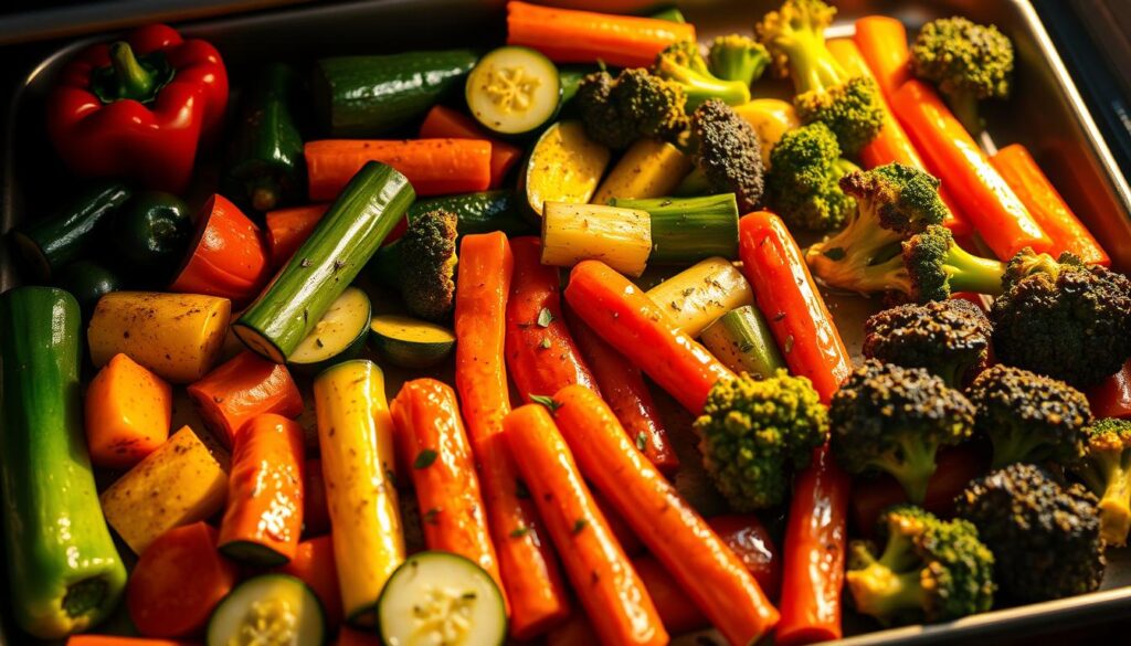 vegetable roasting