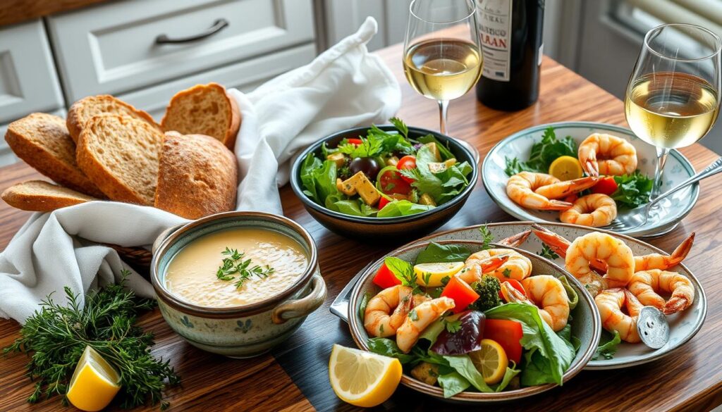 what to serve with crab soup