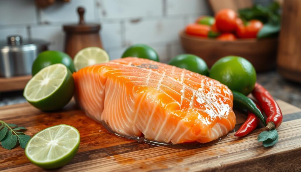 wild-caught salmon
